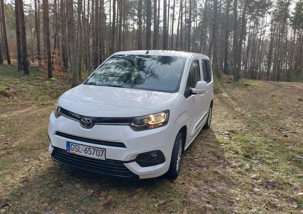 pomorskie Toyota Proace City Verso cena 82000 przebieg: 34000, rok produkcji 2020 z Słupsk